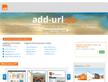 Tablet Screenshot of add-url.co